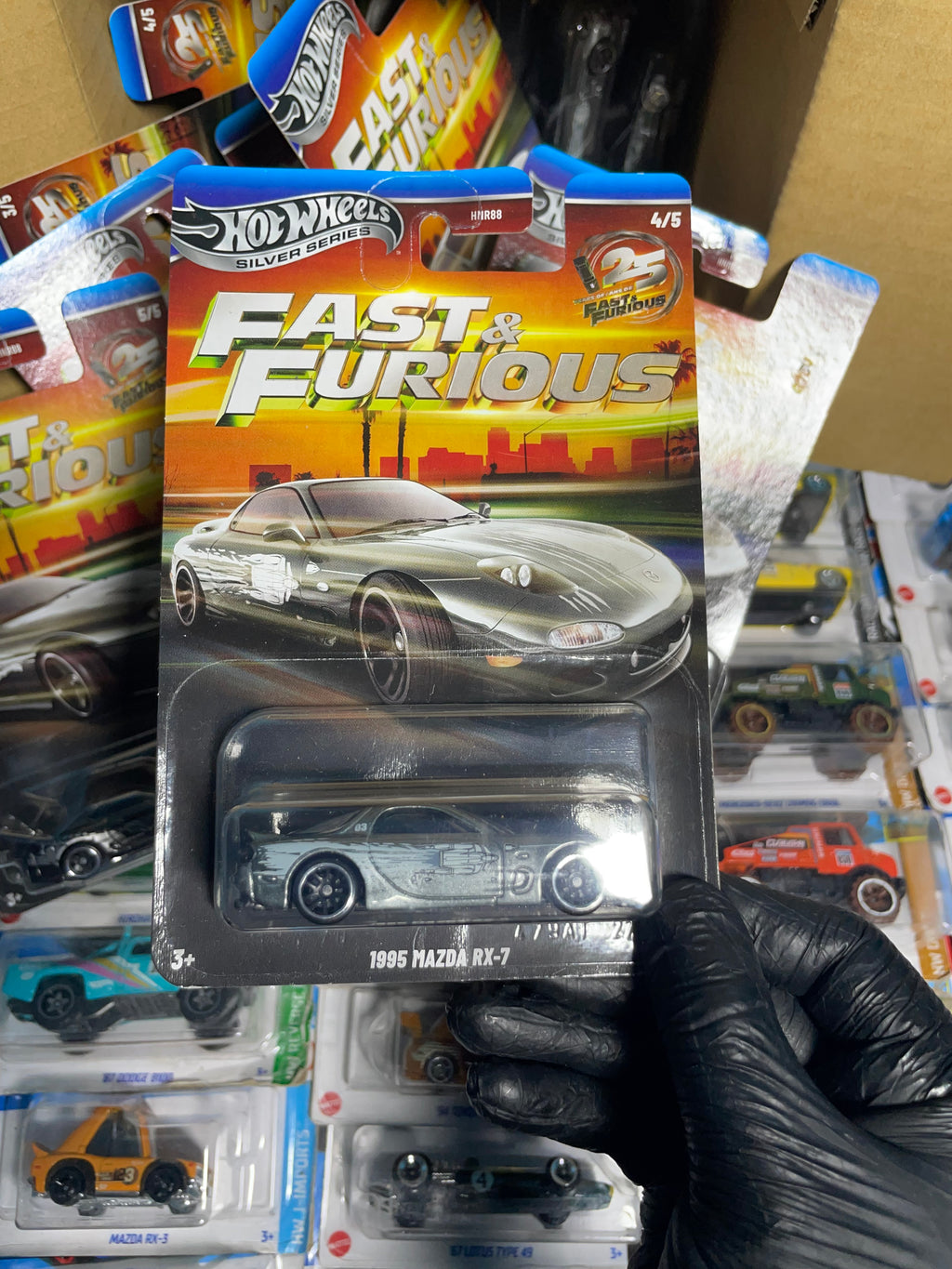 HOTWHEELS Silver Series Fast& Furious Edition