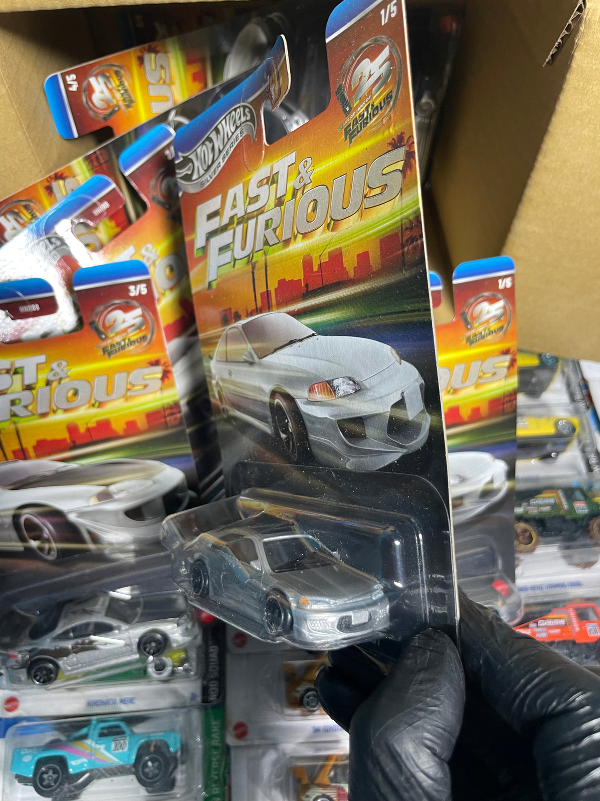 HOTWHEELS Silver Series Fast& Furious Edition