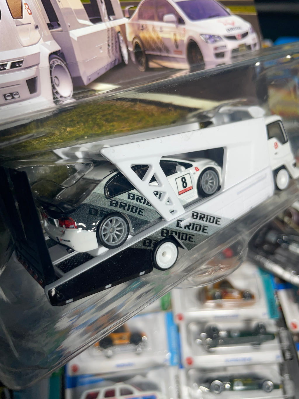 HOTWHEELS Premium Transport Edition Honda Civic Type R
