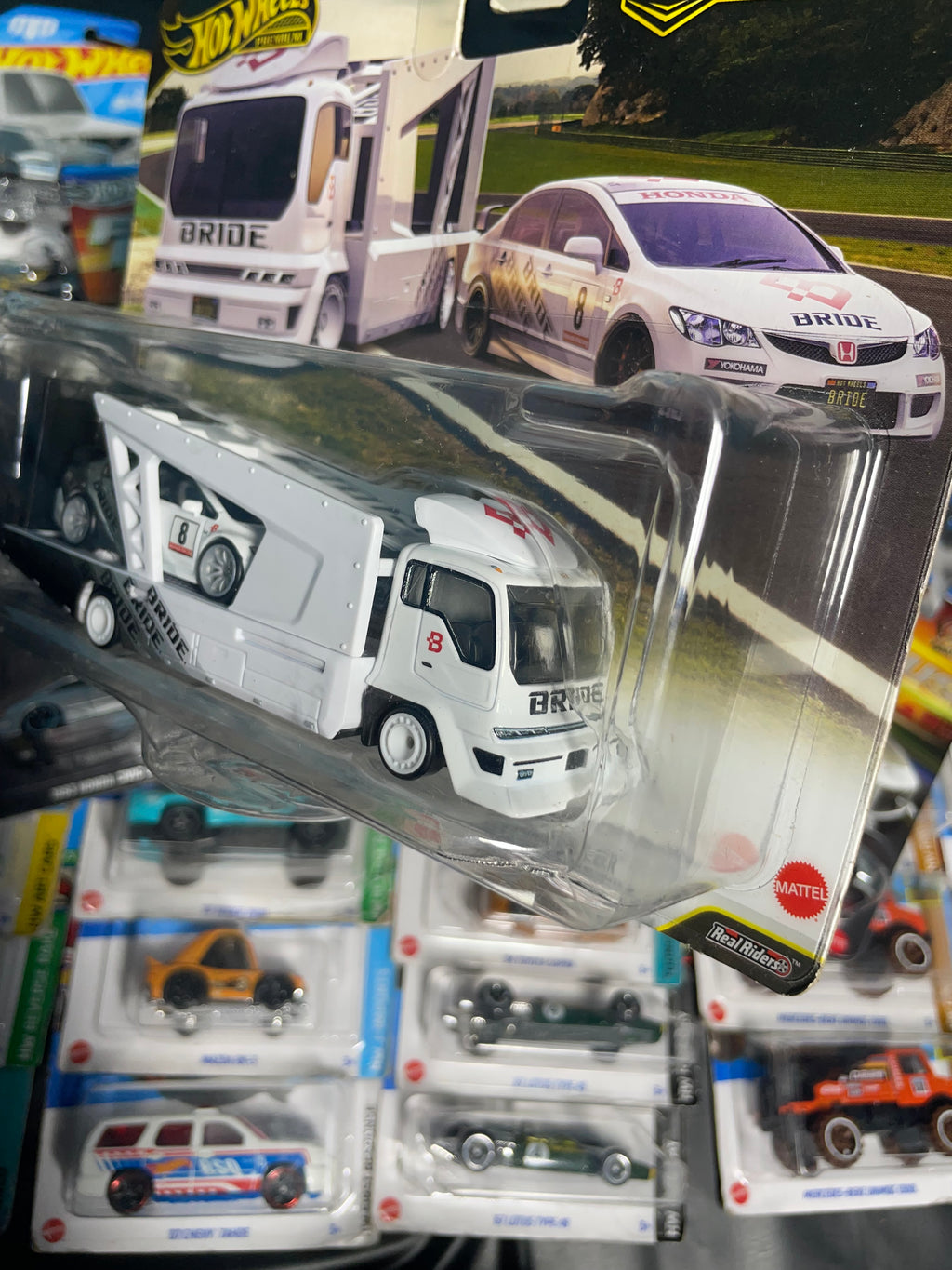 HOTWHEELS Premium Transport Edition Honda Civic Type R