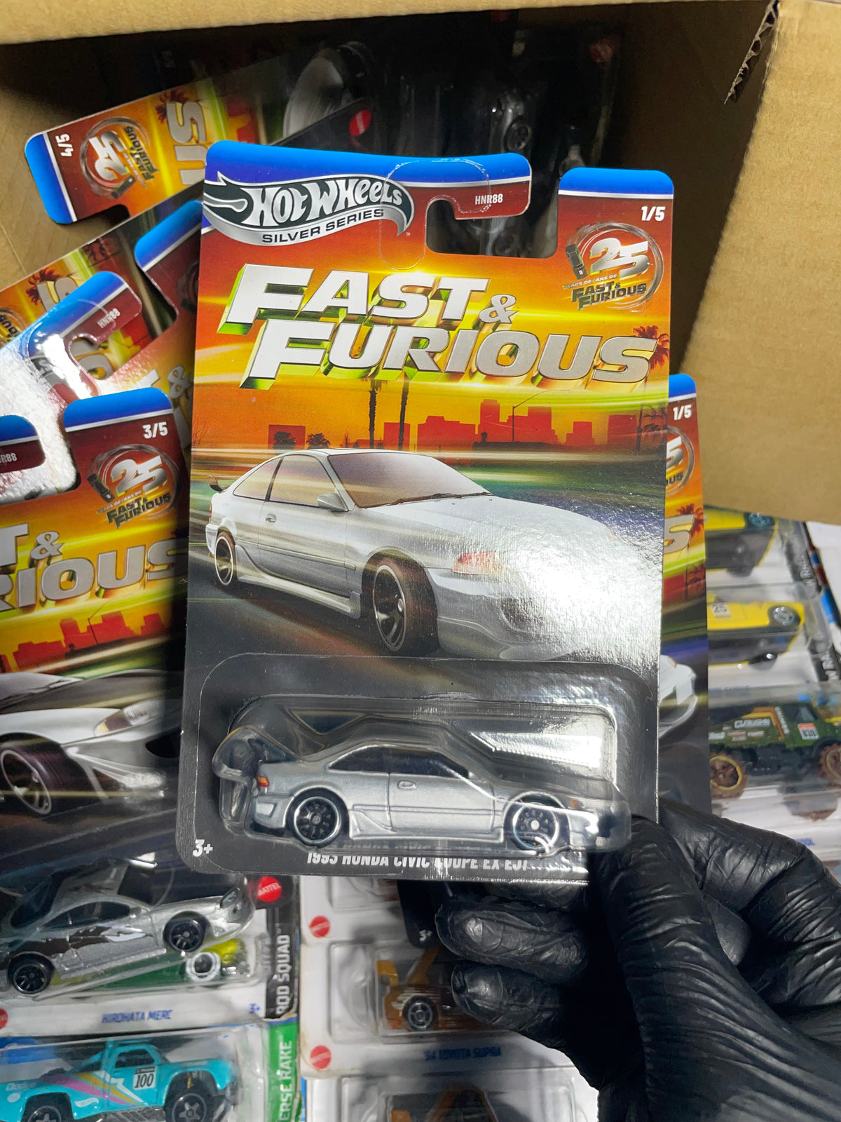 HOTWHEELS Silver Series Fast& Furious Edition