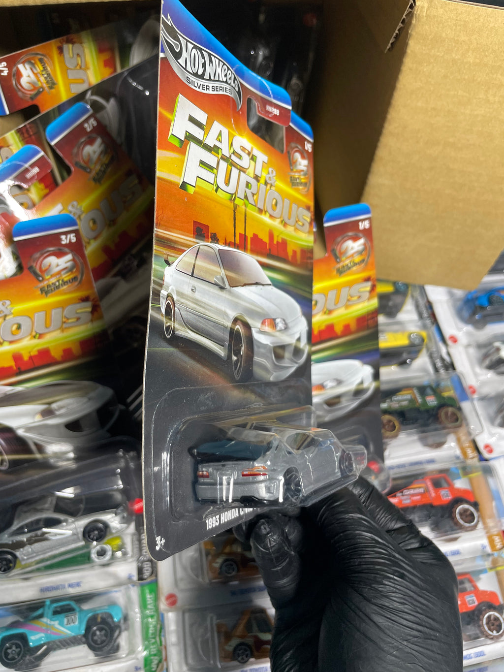 HOTWHEELS Silver Series Fast& Furious Edition