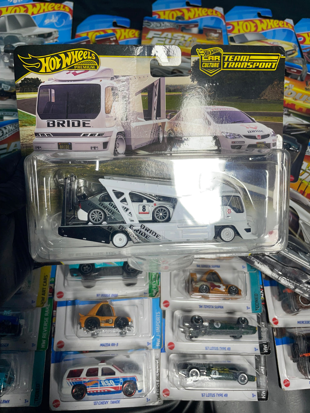 HOTWHEELS Premium Transport Edition Honda Civic Type R