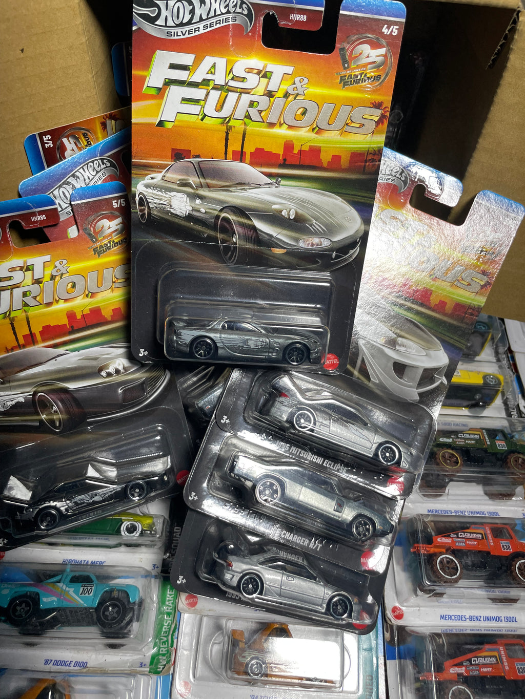 HOTWHEELS Silver Series Fast& Furious Edition