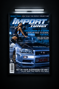 JDM Magazine Lifestyle Wallart Decor