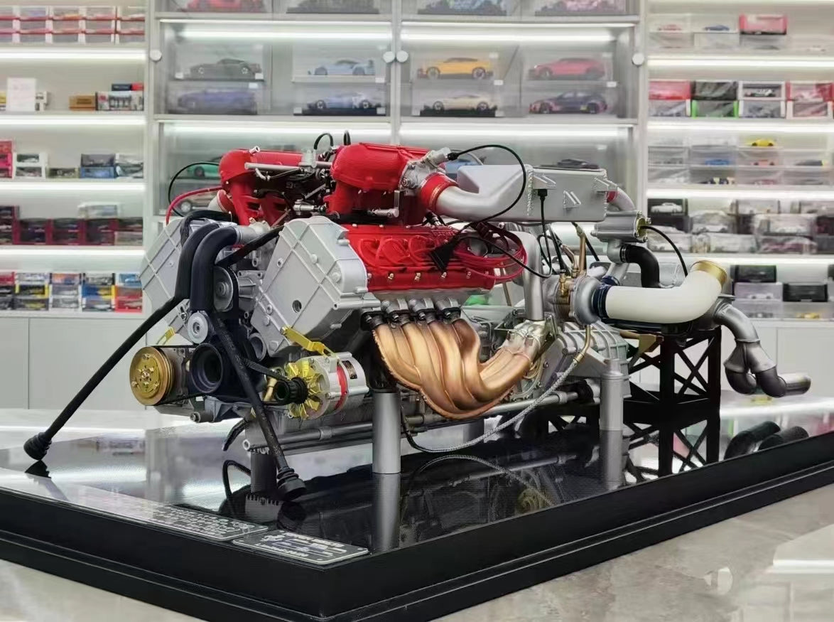 FERRARI 288 GTO Naked Engine Model Globally Limited Edition