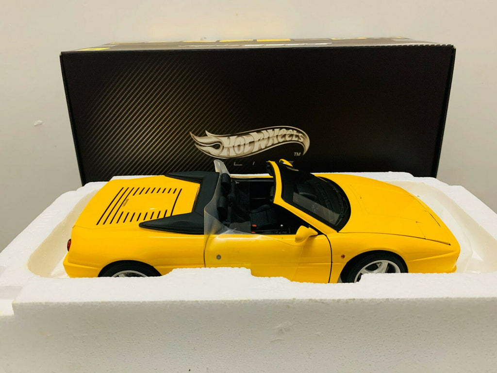 Hotwheels Elite Ferrari F355Spider 1:18 Scale Model