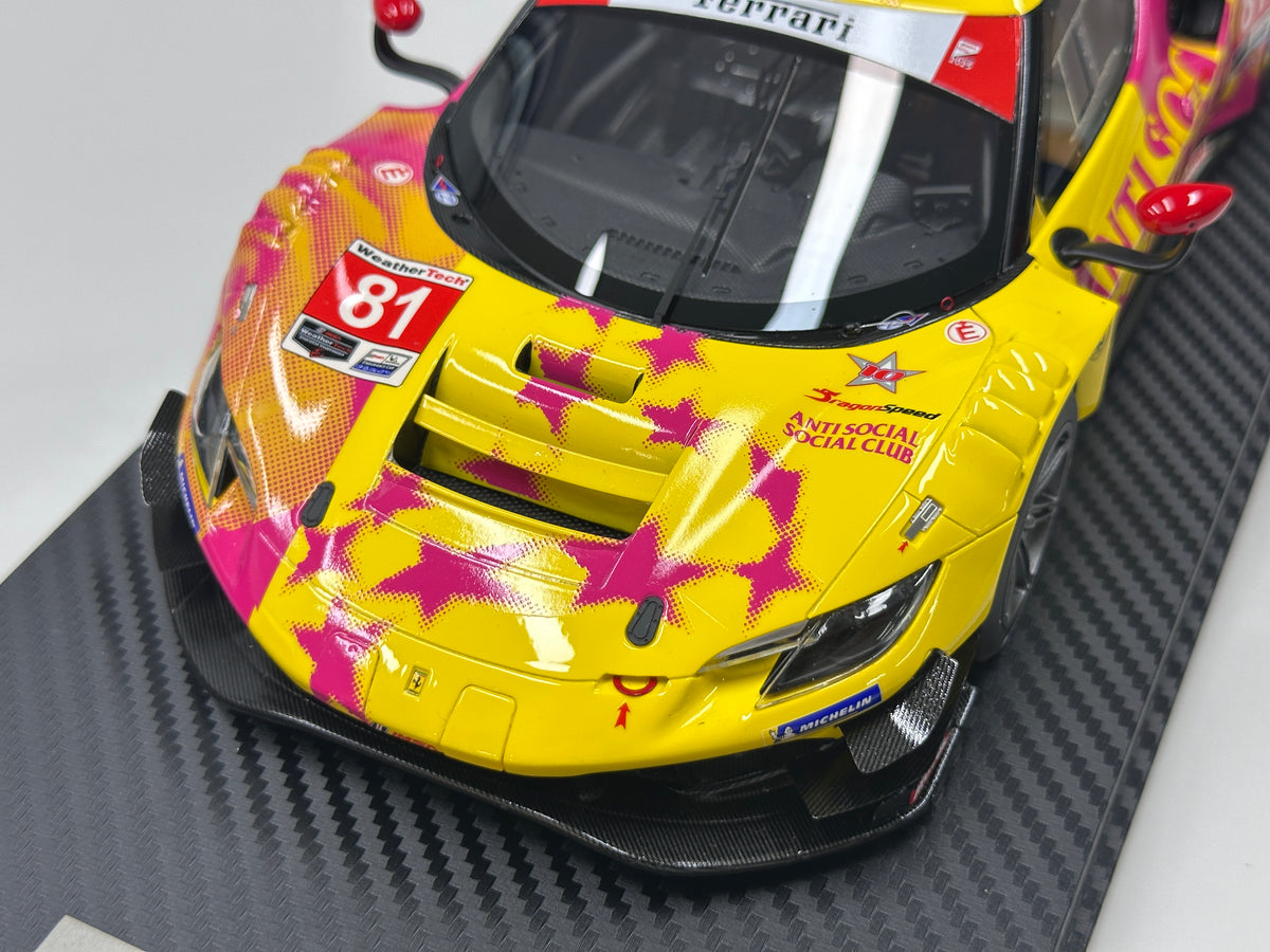Ferrari 296 GT3 BBR 1:18 Scale