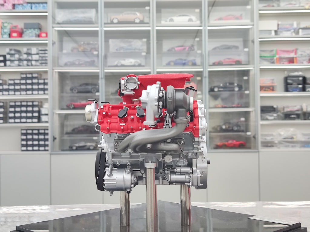 FERRARI 488GTB Naked V8 Engine Global Limited Edition