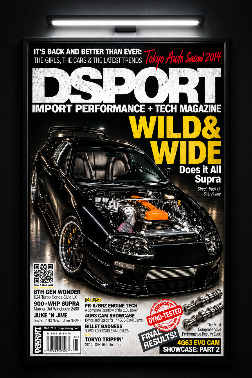JDM Magazine Lifestyle Wallart Decor