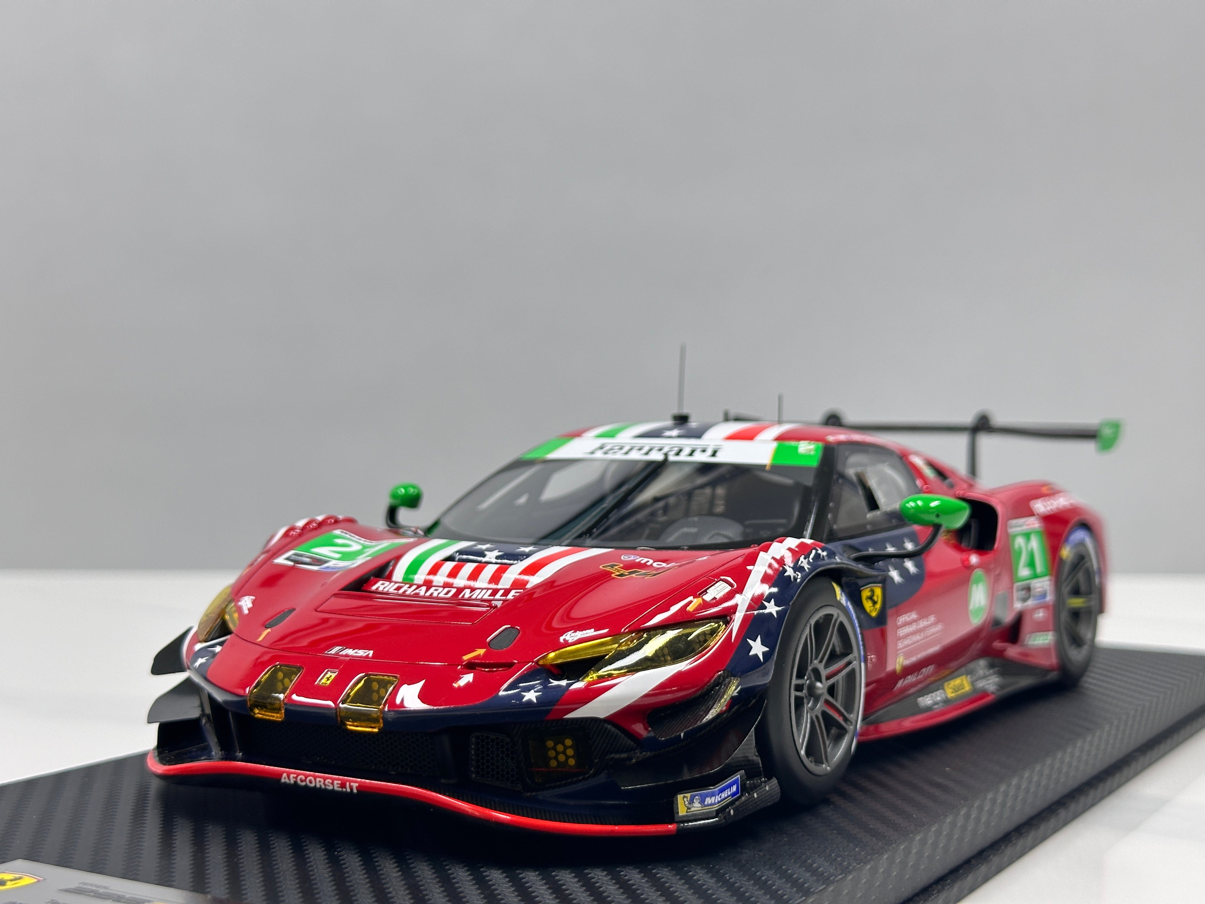 Ferrari 296 GT3 BBR 1:18 Scale