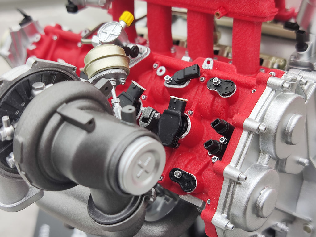 FERRARI 488GTB Naked V8 Engine Global Limited Edition