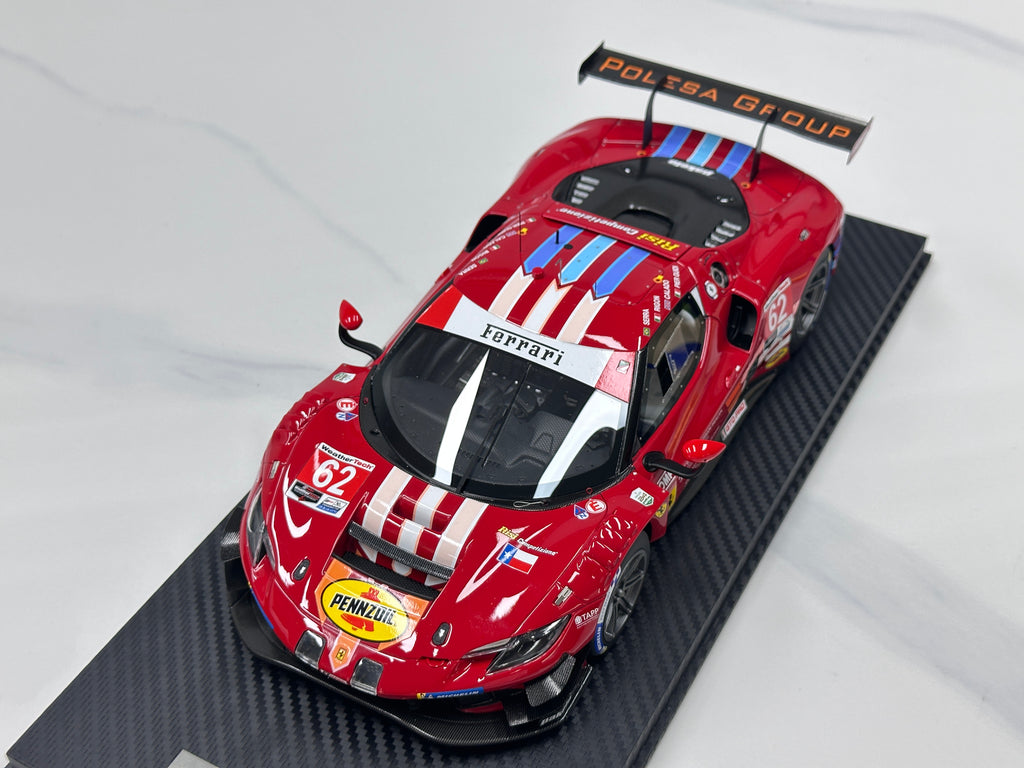 Ferrari 296GT3 BBR 1:18 Scale