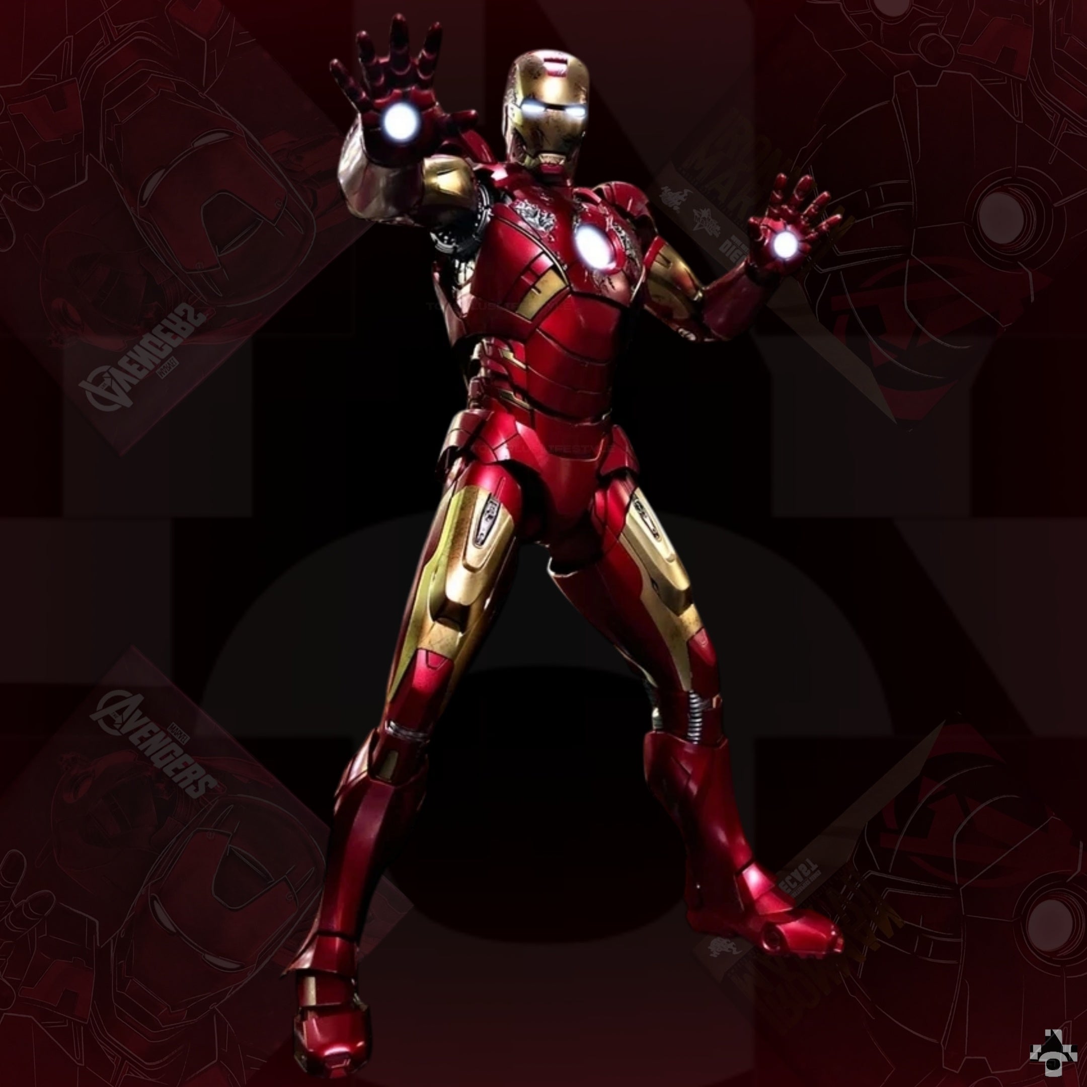 AVENGERS IronMan VII Collectible Action Figure