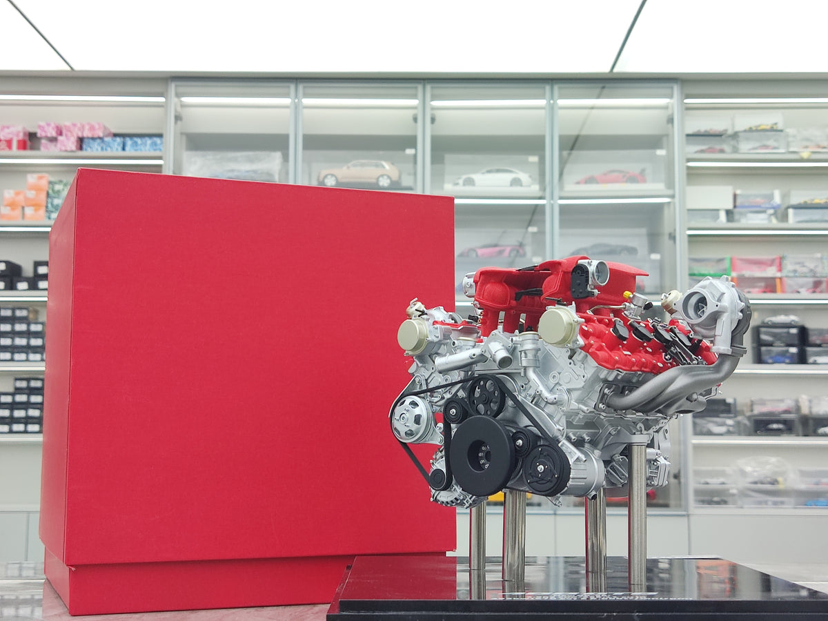 FERRARI 488GTB Naked V8 Engine Global Limited Edition