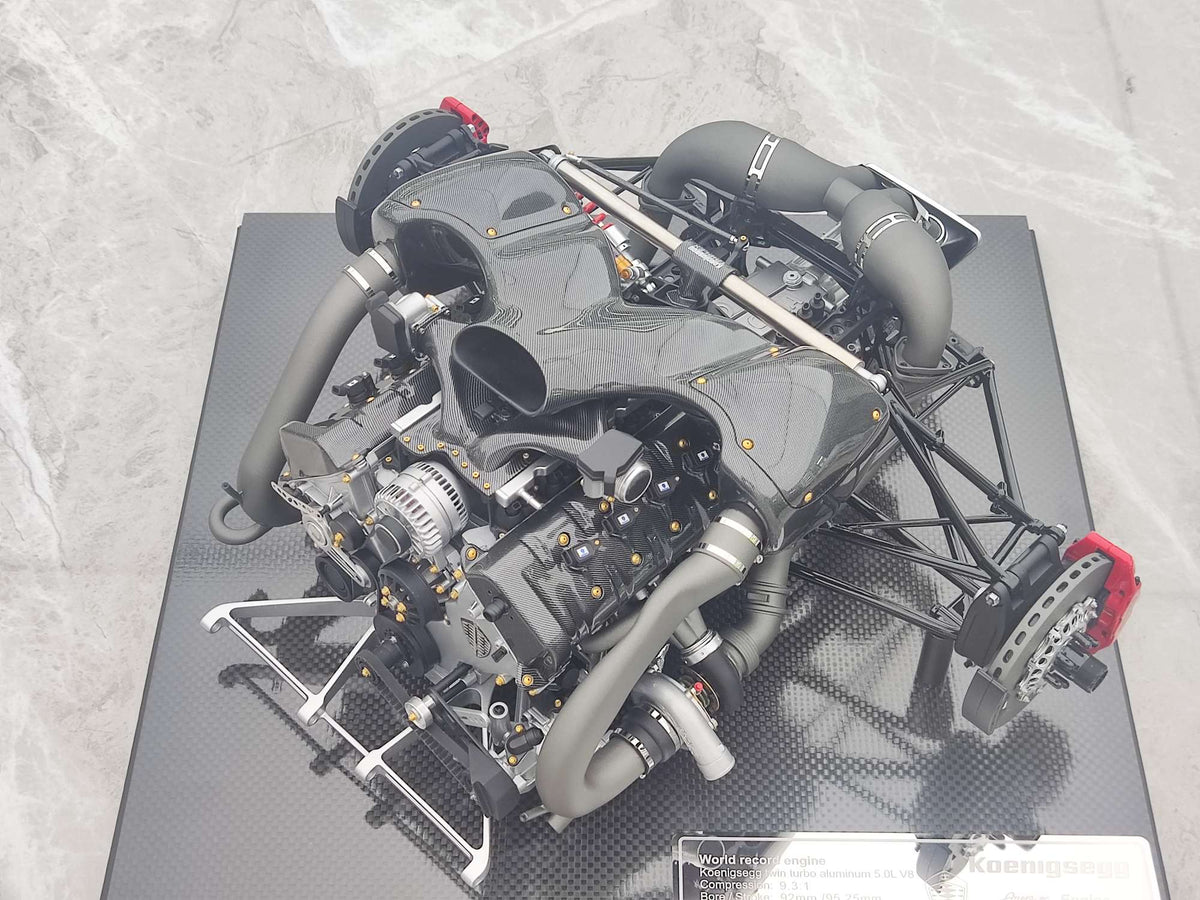 KOENIGSEGG Agera RS Collectible Naked Engine Global Limited Edition