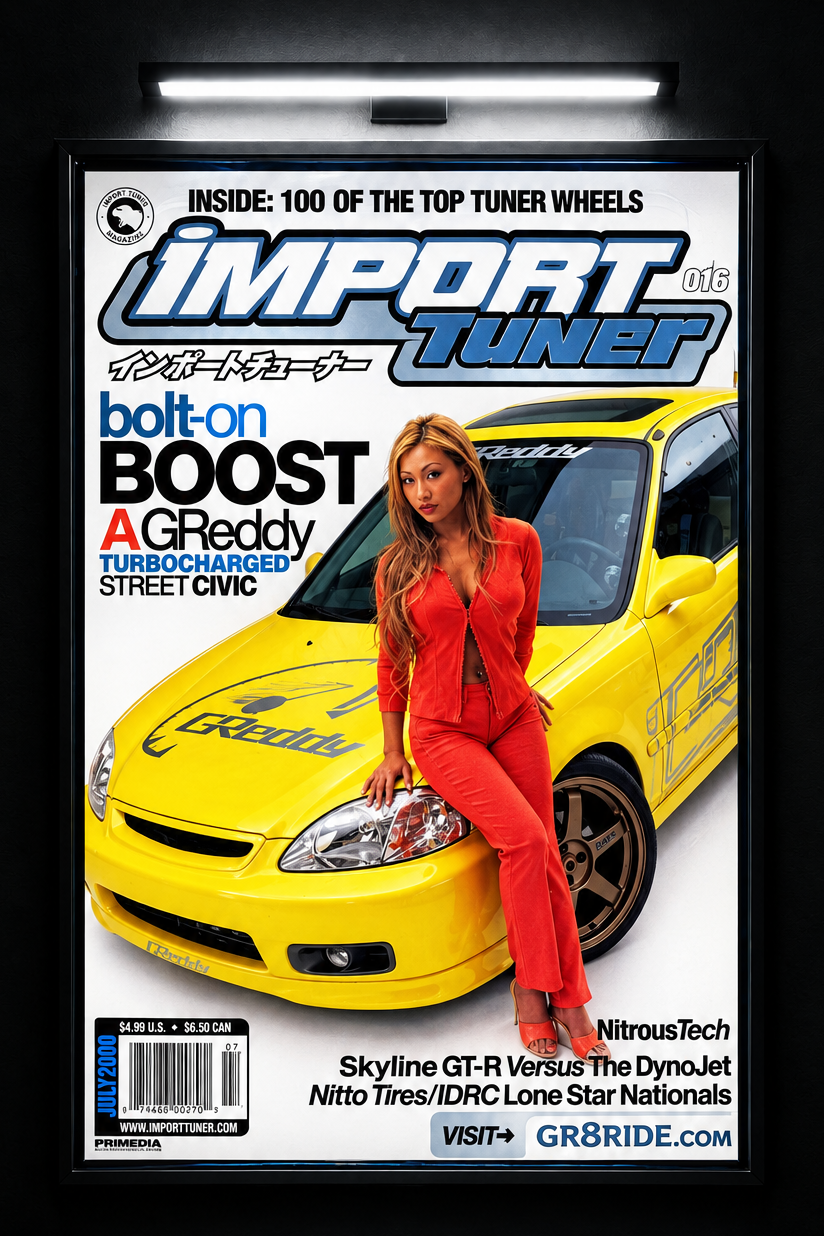 JDM Magazine Lifestyle Wallart Decor