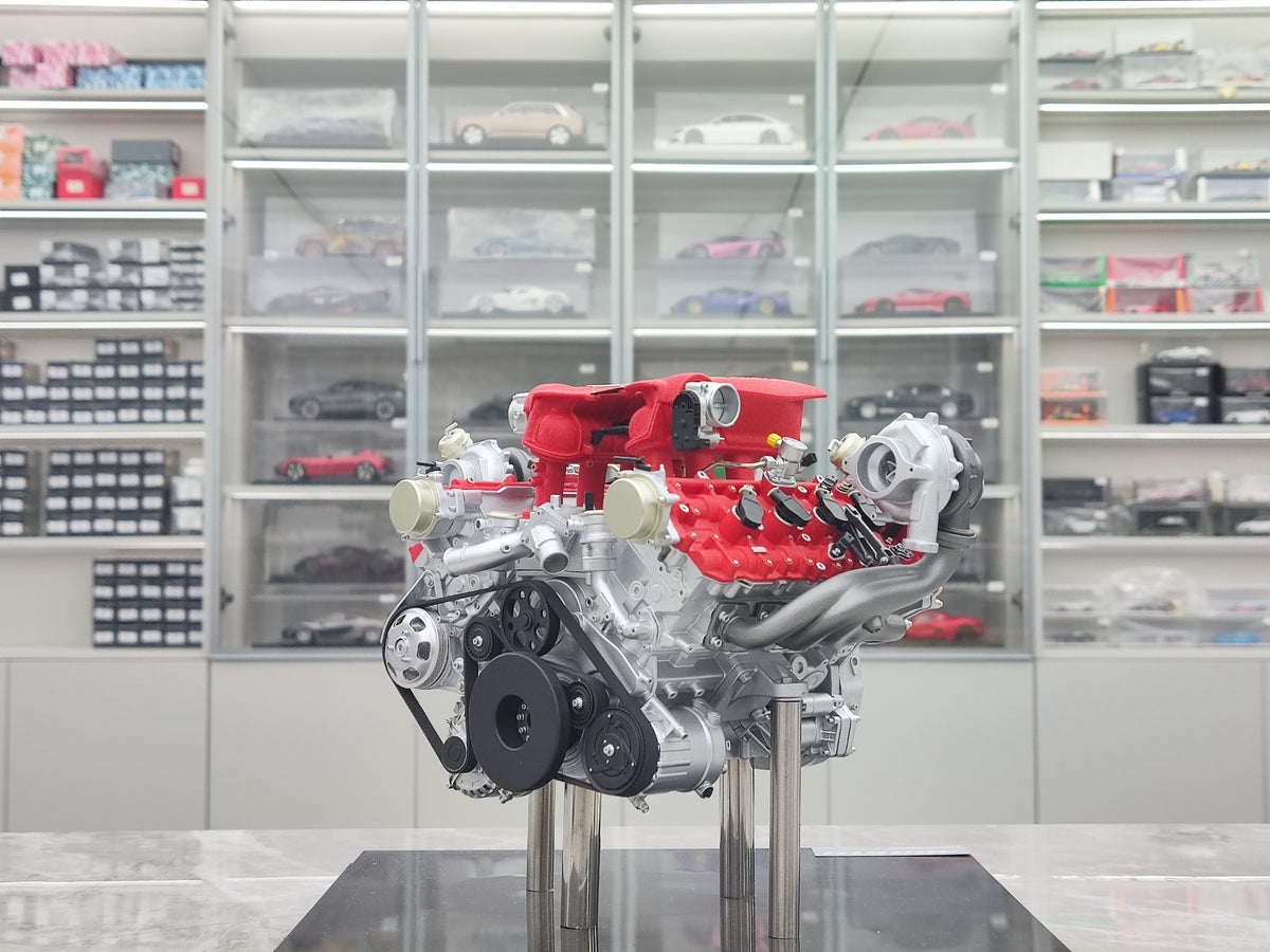 FERRARI 488GTB Naked V8 Engine Global Limited Edition