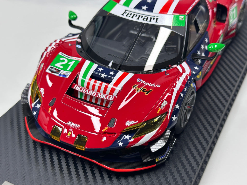 Ferrari 296 GT3 BBR 1:18 Scale