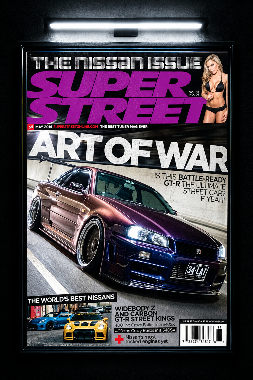 JDM Magazine Lifestyle Wallart Decor