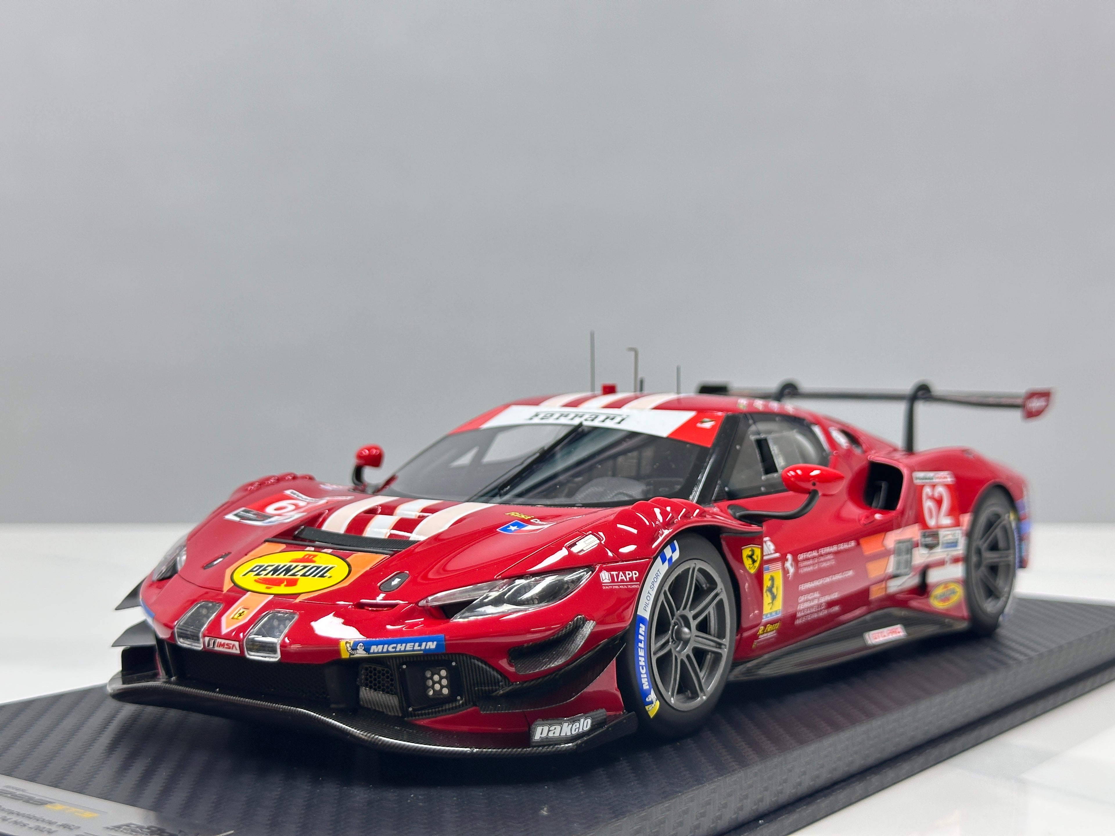 Ferrari 296GT3 BBR 1:18 Scale