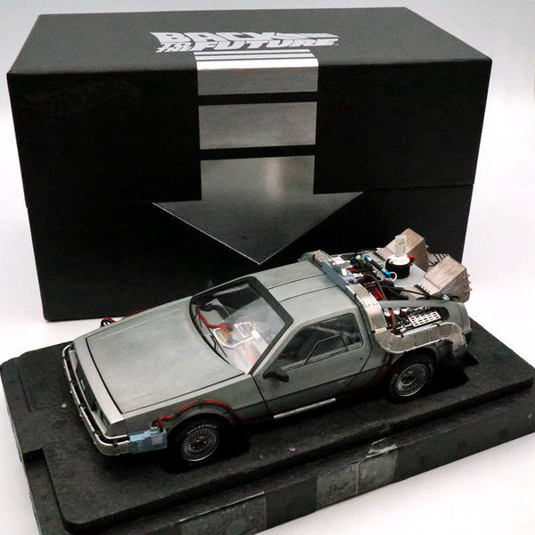 Hotwheels Elite DeLorean Back To The Future Limited Edition 1:18 Scale Model